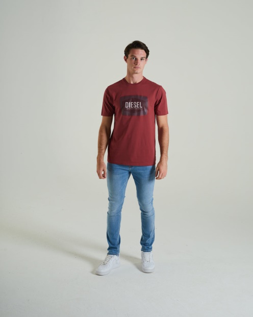 Diesel UK Peter Tee Red Oxide