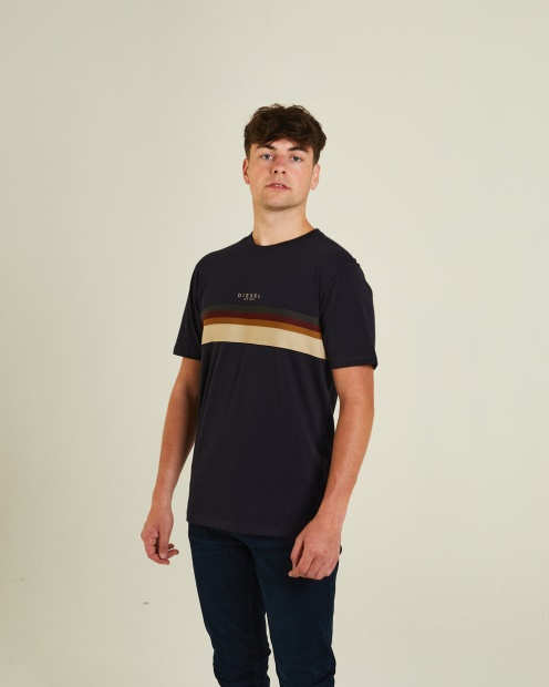 Diesel UK Dagon Tee Space Navy