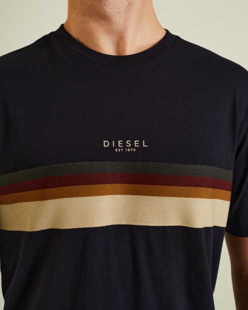 Diesel UK Dagon Tee Space Navy