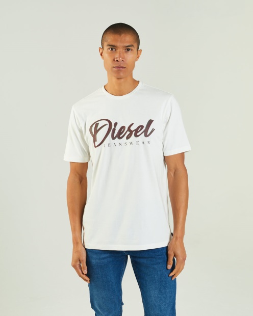 Diesel UK Philip Tee Dove White