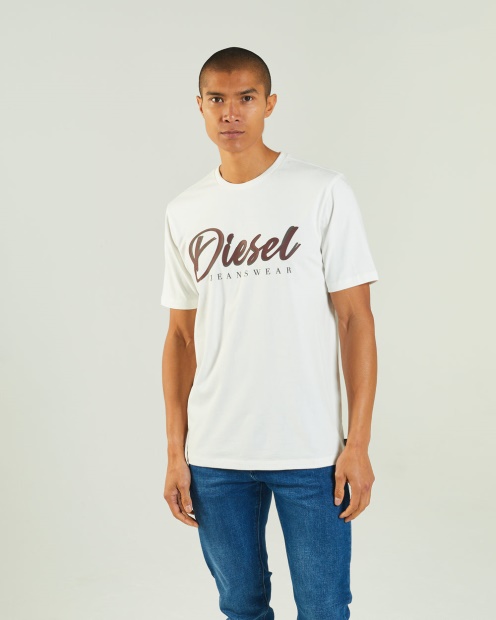 Diesel UK Philip Tee Dove White