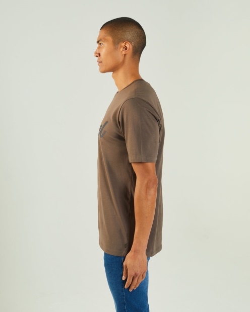 Grey Philip Tee Silt Stone Diesel UK