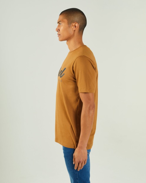 Diesel UK Philip Tee Maple Leaf Brown