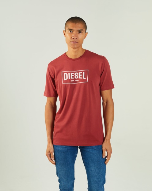 Diesel UK Miller Tee Red Oxide
