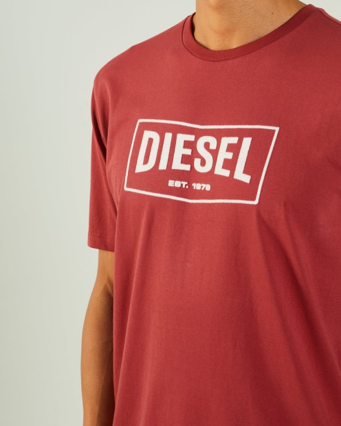 Diesel UK Miller Tee Red Oxide