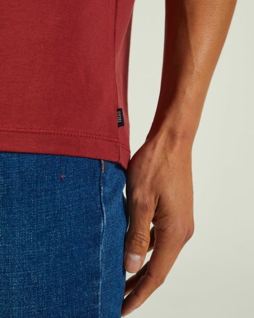 Diesel UK Miller Tee Red Oxide