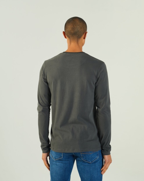 Basic Scott L/S Tee Pine Green Diesel UK Green