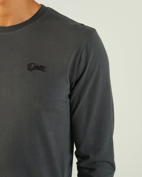 Basic Scott L/S Tee Pine Green Diesel UK Green