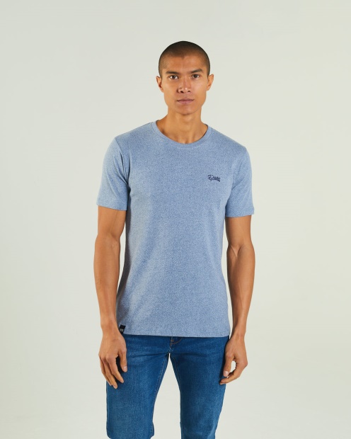 Diesel UK Basic Matt O Neck Mountain Blue