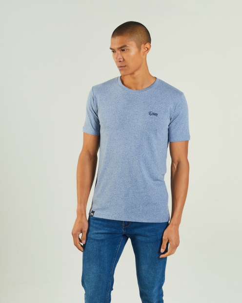 Diesel UK Basic Matt O Neck Mountain Blue