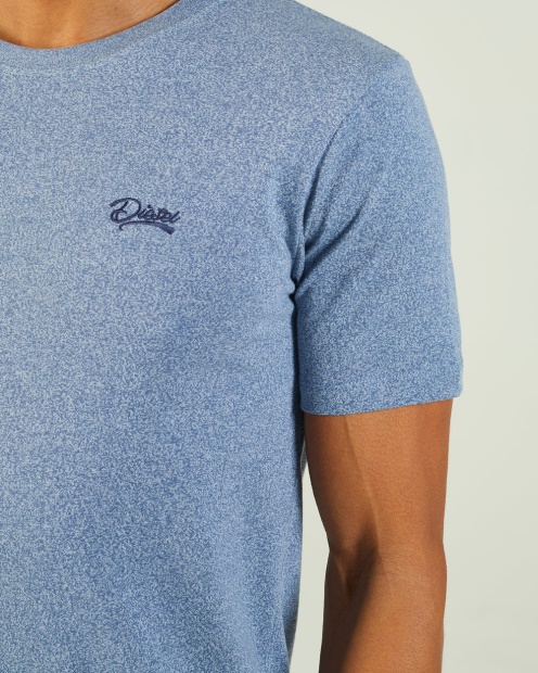 Diesel UK Basic Matt O Neck Mountain Blue