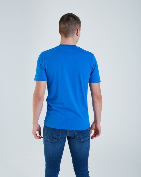 Diesel UK Basic Scott O Neck Tee Nautical Blue