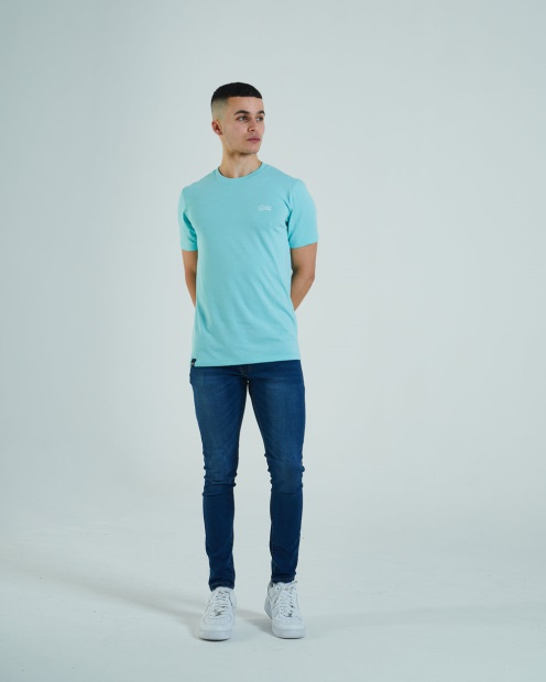 Basic Matt O Neck Mint Green Diesel UK Green