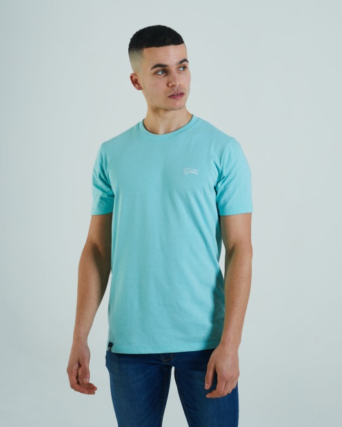 Basic Matt O Neck Mint Green Diesel UK Green