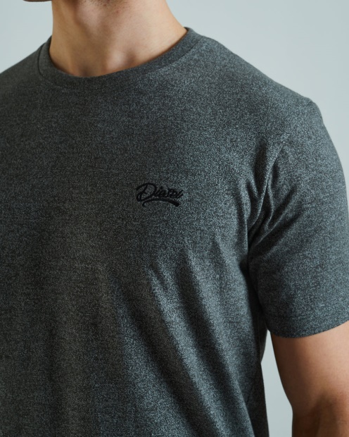 Diesel UK Basic Matt O Neck Combat Green Green