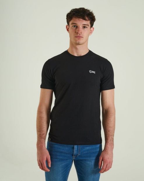 Diesel UK Basic Scott O Neck Tee Black