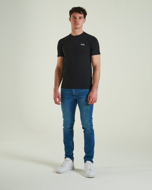 Diesel UK Basic Scott O Neck Tee Black