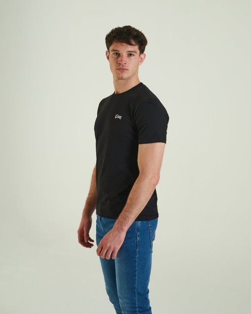 Diesel UK Basic Scott O Neck Tee Black