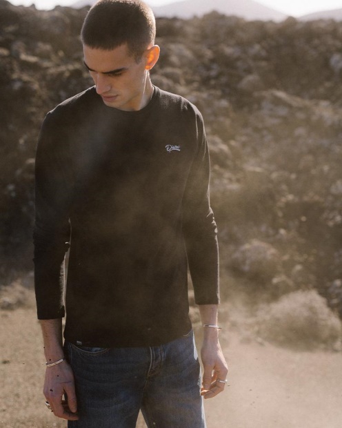 Diesel UK Basic Scott L/S Tee Black