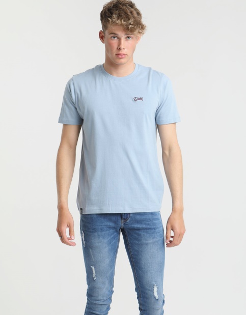 Diesel UK Basic Scott O Neck Tee Kashmir Blue