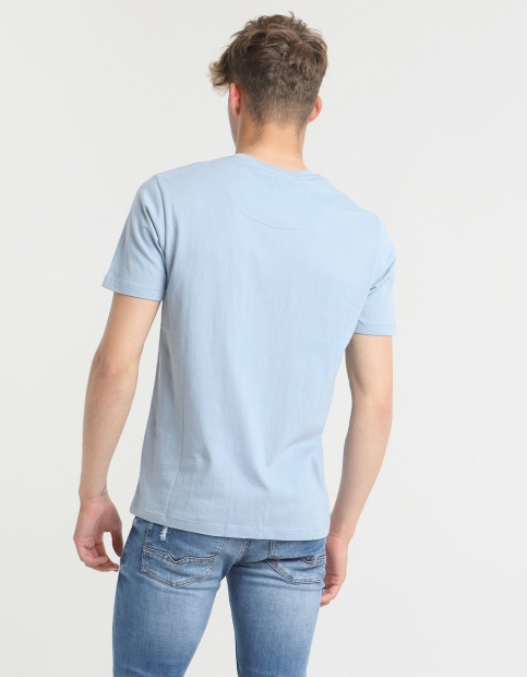 Diesel UK Basic Scott O Neck Tee Kashmir Blue