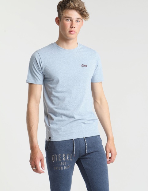 Basic Matt O Neck Tee Kashmir Blue Diesel UK