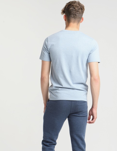 Basic Matt O Neck Tee Kashmir Blue Diesel UK