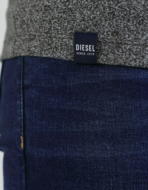 Basic Matt O Neck Tee Olive Night Diesel UK Khaki