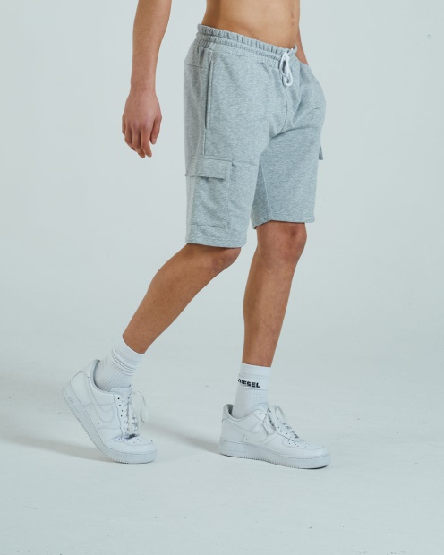 Diesel UK Sebastian Short Grey Marl