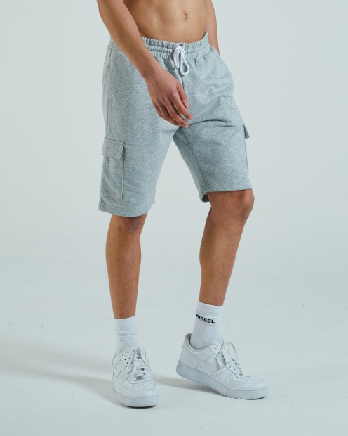 Diesel UK Sebastian Short Grey Marl