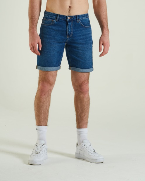 Diesel UK Reid Denim Short Laundry Blue