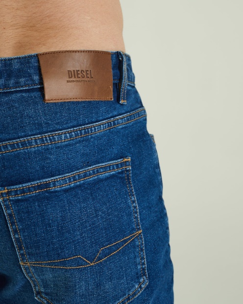 Diesel UK Reid Denim Short Laundry Blue