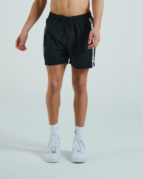 Diesel UK Milo Swim Shorts Black/White