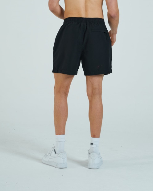 Diesel UK Milo Swim Shorts Black/White