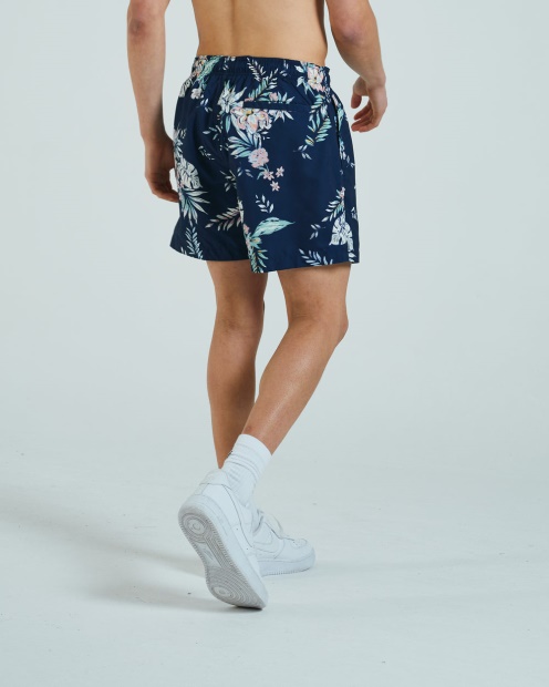 Print Zach Swim Short Floral Print Diesel UK