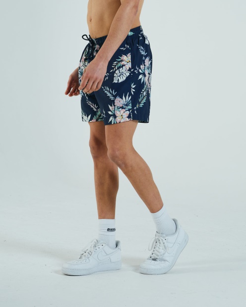 Print Zach Swim Short Floral Print Diesel UK