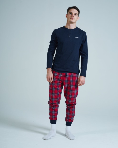 Simon Loungeset Red Tartan Diesel UK Tartan