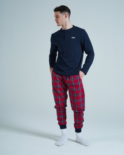 Simon Loungeset Red Tartan Diesel UK Tartan