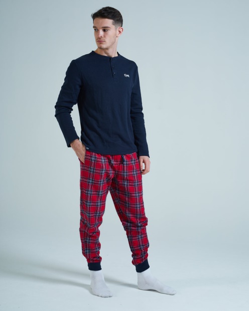 Simon Loungeset Red Tartan Diesel UK Tartan
