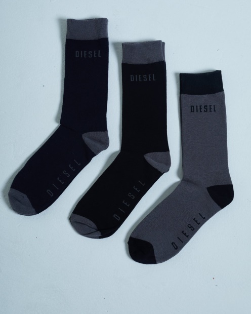 Black Diesel UK Louis Socks 3 Pack