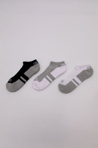 Diesel UK Casey Socks Mixed Pack Grey