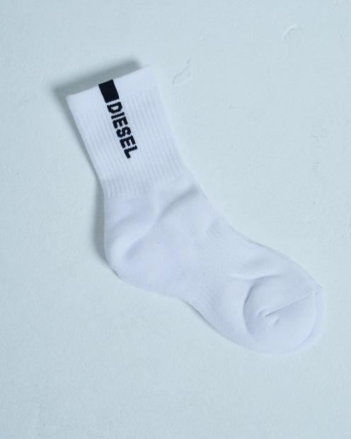 Diesel UK Rain Socks 3 Pack Optic White