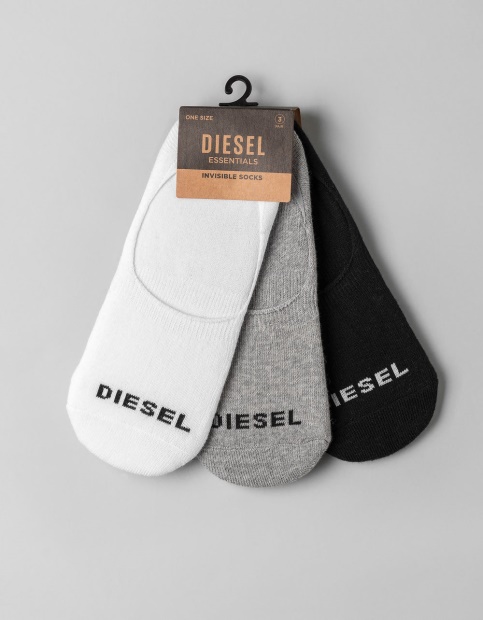 Diesel UK Jimmy Invisible Socks Grey
