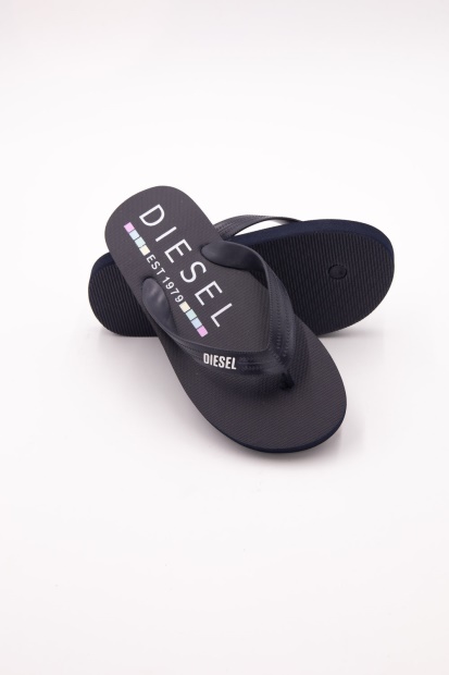 Elton Flip Flops Diesel UK Navy