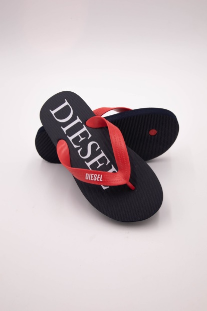Diesel UK Miller Flip Flops Navy