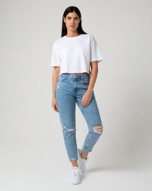 Florrie Mom Jean Light Blue Diesel UK
