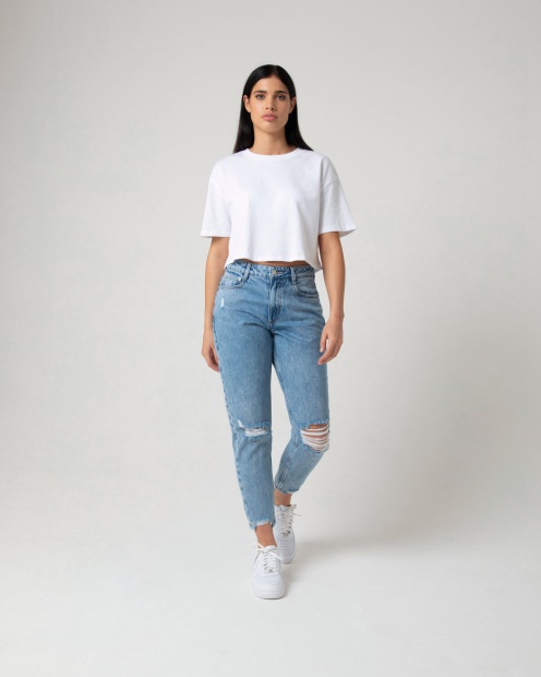 Florrie Mom Jean Light Blue Diesel UK