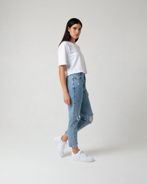 Florrie Mom Jean Light Blue Diesel UK