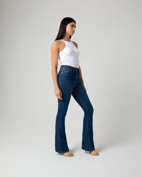 Diesel UK Drew Flare Dark Blue