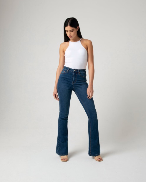 Diesel UK Drew Flare Dark Blue